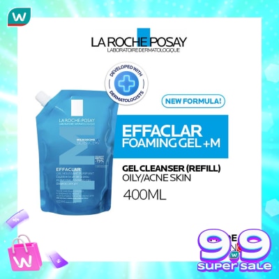 LA ROCHE POSAY La Roche-Posay Effaclar Foaming Gel +M Cleanser Refill 400ml