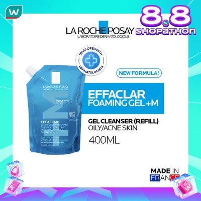 LA ROCHE POSAY La Roche-Posay Effaclar Foaming Gel +M Cleanser Refill 400ml