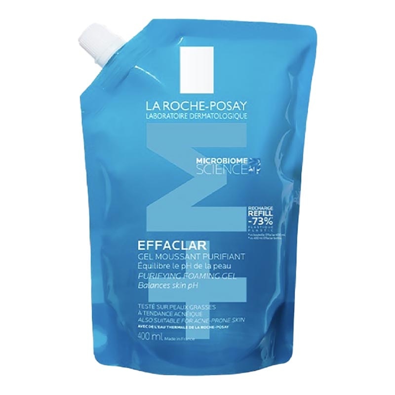 La Roche-Posay Effaclar Foaming Gel +M Cleanser Refill 400ml