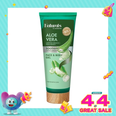 NATURALS BY WATSONS - Aloe Vera Soothing Gel 200ml