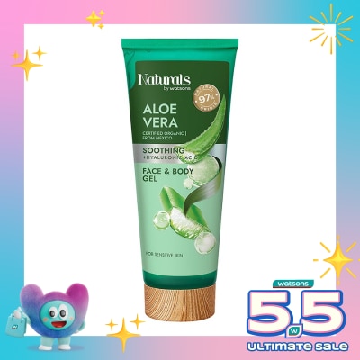 NATURALS BY WATSONS - Aloe Vera Soothing Gel 200ml