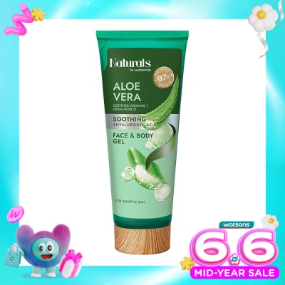 NATURALS BY WATSONS - Aloe Vera Soothing Gel 200ml