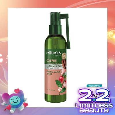 NATURALS BY WATSONS Coffee Anti-Hair Fall Hair & Scalp Tonic 120ml