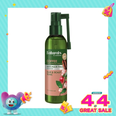 NATURALS BY WATSONS - Coffee Anti-Hair Fall Hair & Scalp Tonic 120ml
