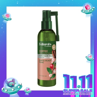 NATURALS BY WS Coffee Anti-Hair Fall Hair & Scalp Tonic 120ml