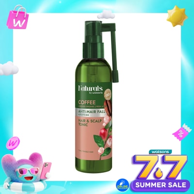 NATURALS BY WS - Coffee Anti-Hair Fall Hair & Scalp Tonic 120ml