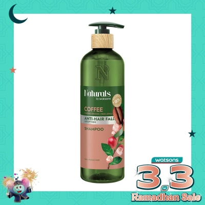 NATURALS BY WATSONS Coffee Anti-Hair Fall Shampoo 490ml