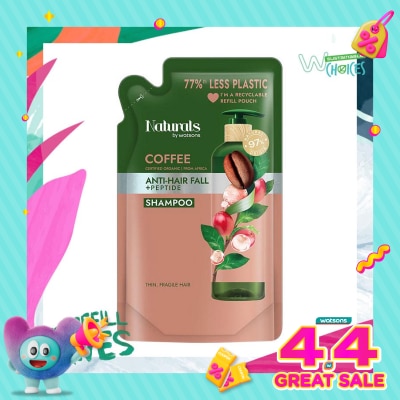 NATURALS BY WS - Coffee Anti-Hair Fall Shampoo Refill 450ml