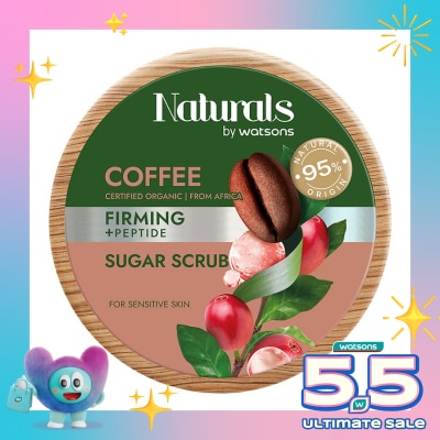 NATURALS BY WS - Coffee Firming Sugar Scrub 200g
