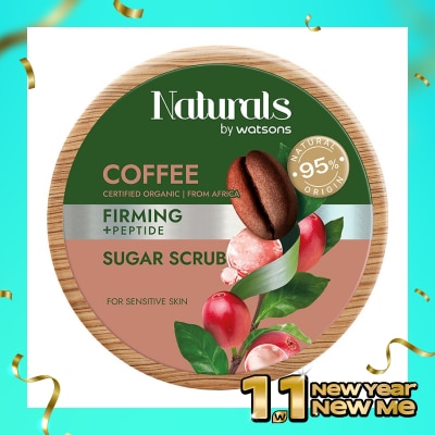 NATURALS BY WATSONS Coffee Firming Sugar Scrub 200g