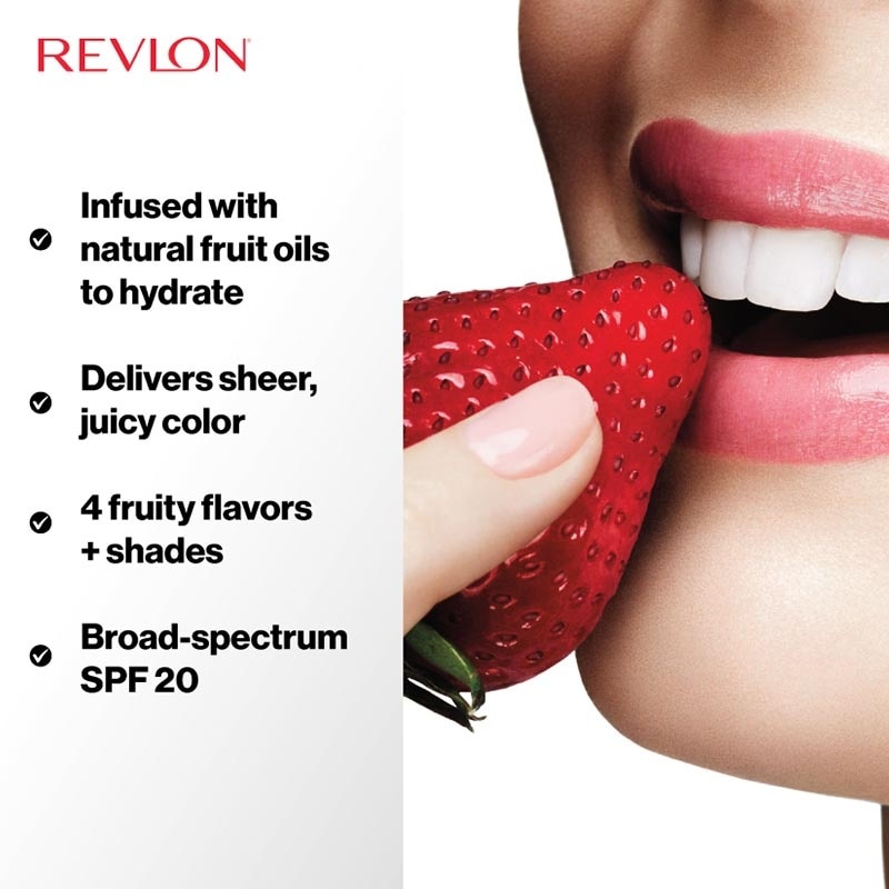 Kiss Tinted Lip Balm SPF 20 Fresh Strawberry 2.6g image