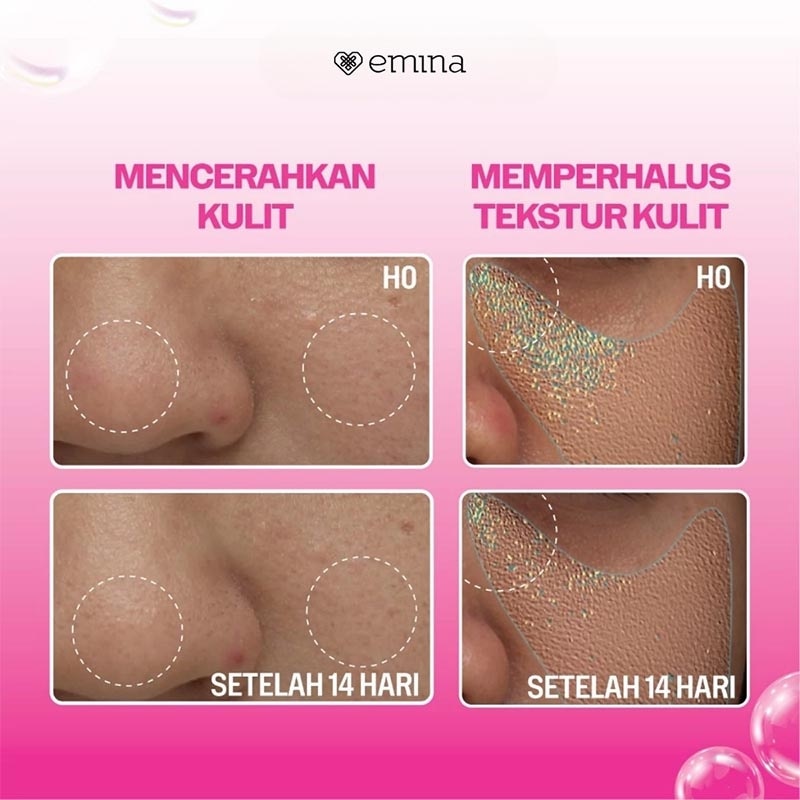 Emina Bright Stuff Niacinamide Oxy Ceramide Brightening Facial Cleanser 50ml