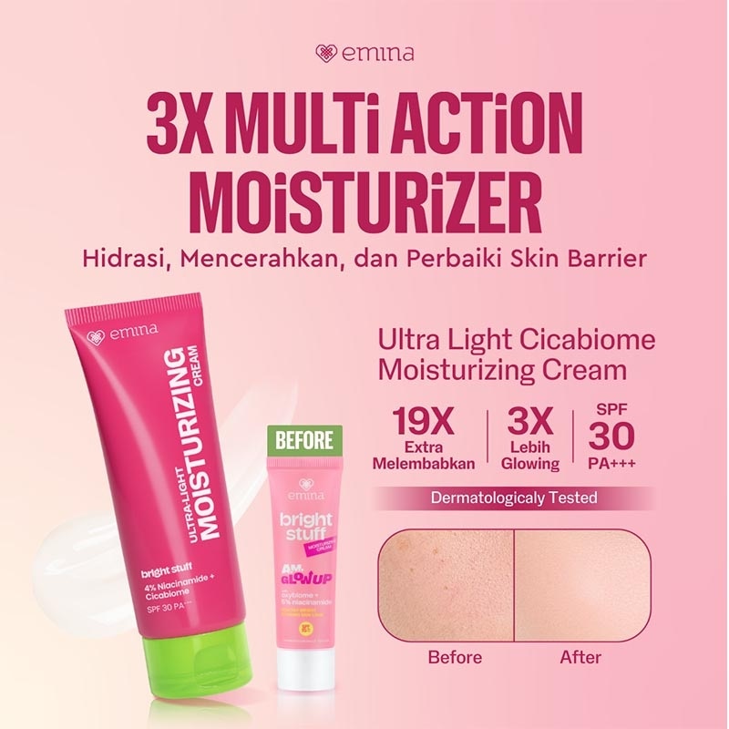 Emina Bright Stuff Ultra-Light Moisturizing Cream 20 ml