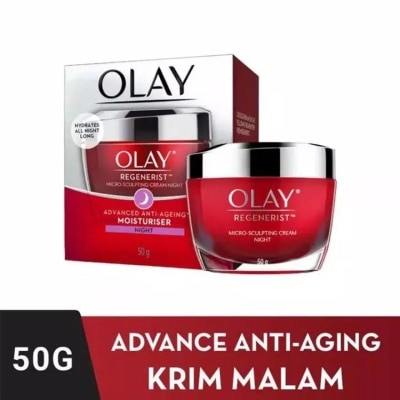 OLAY Regenerist Anti Aging Moisturiser Night 50g