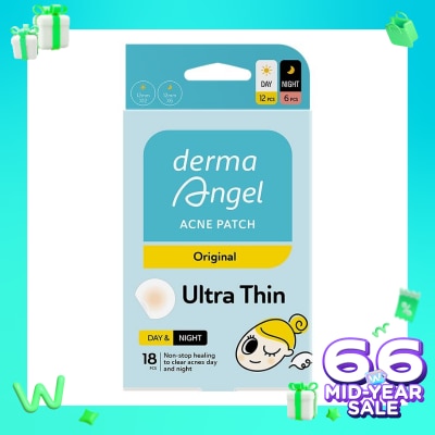 DERMA ANGEL Acne Patch Day & Night 18s