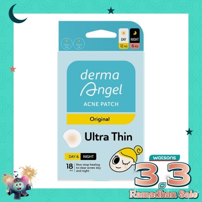 DERMA ANGEL Acne Patch Day & Night 18s
