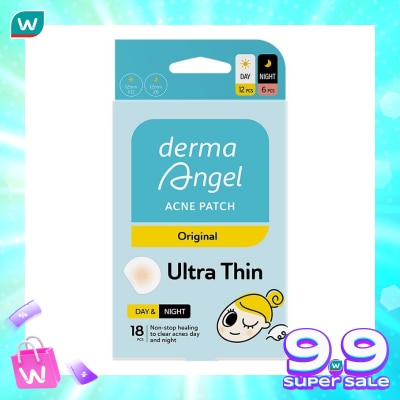DERMA ANGEL Acne Patch Day &. Night 18s