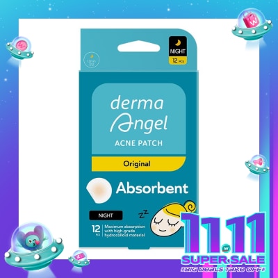 DERMA ANGEL Acne Patch Night 12'S