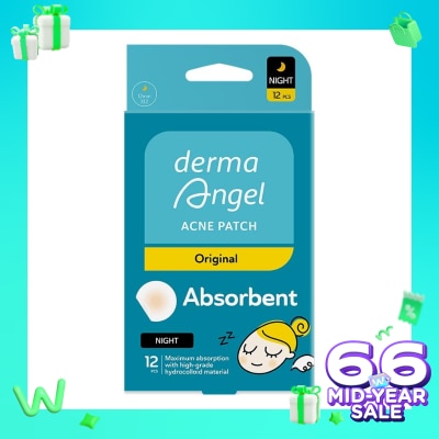 DERMA ANGEL Acne Patch Night 12s