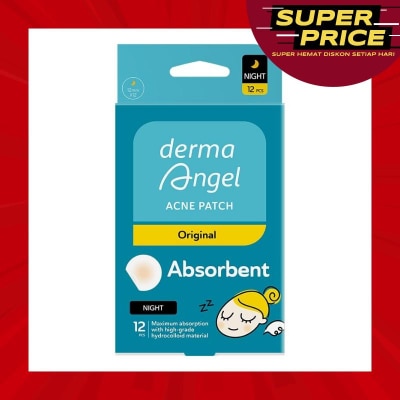 DERMA ANGEL Acne Patch Night 12s