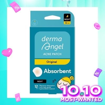DERMA ANGEL Acne Patch Night 12'S