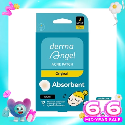 DERMA ANGEL - Acne Patch Night 12'S