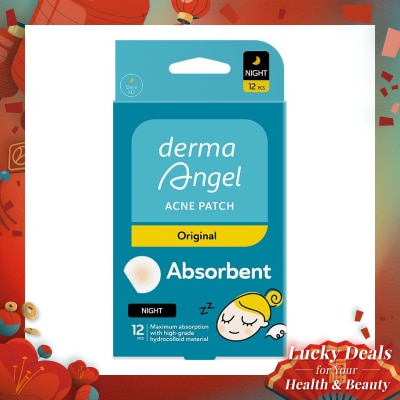 DERMA ANGEL Acne Patch Night 12s
