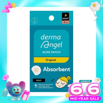 DERMA ANGEL - Acne Patch Night 6'S