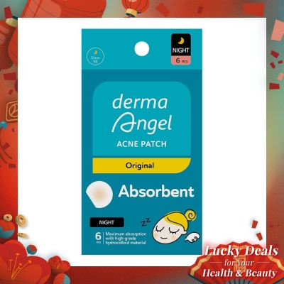 DERMA ANGEL Acne Patch Night 6s