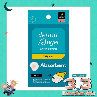DERMA ANGEL Acne Patch Night 6'S
