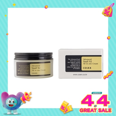 COSRX - Advanced Snail 92 All in One Cream 100mL