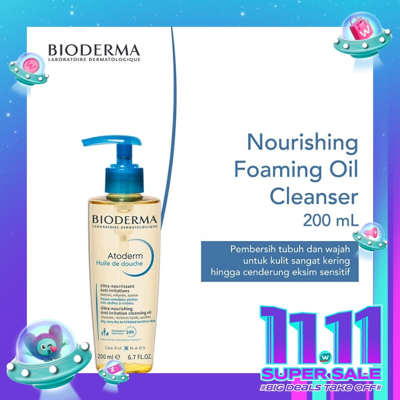 Atoderm Huile De Douche - Shower Oil 200ml