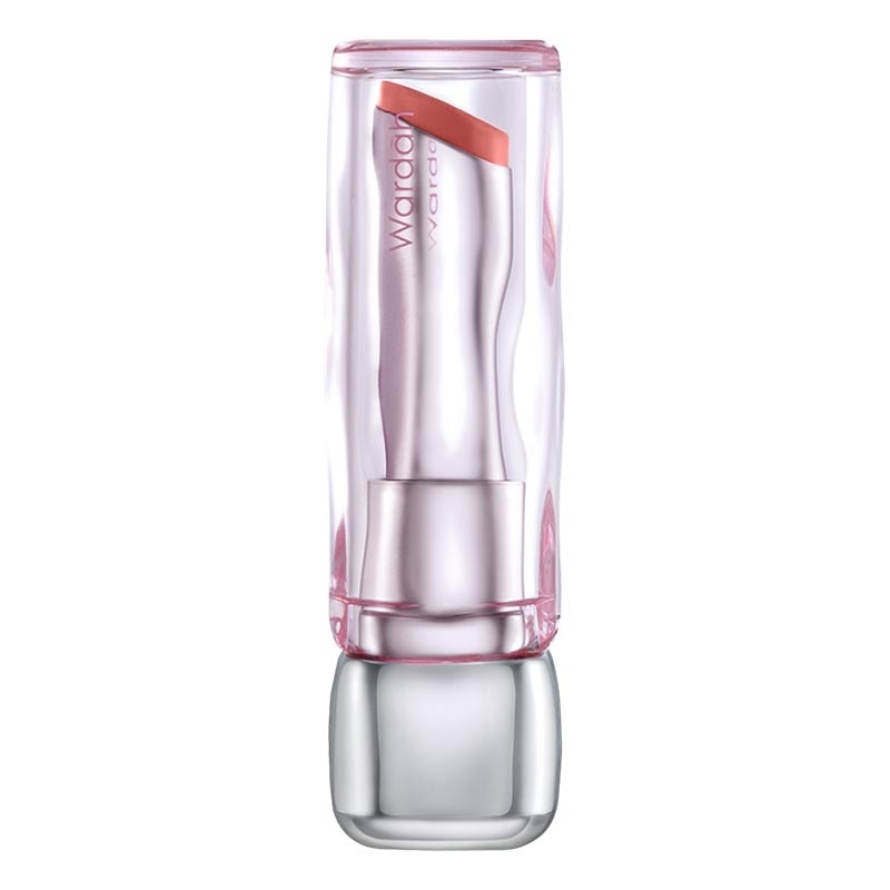 Wardah Glossicle Peptide Balm 01 Sparkling Peach 3.2g