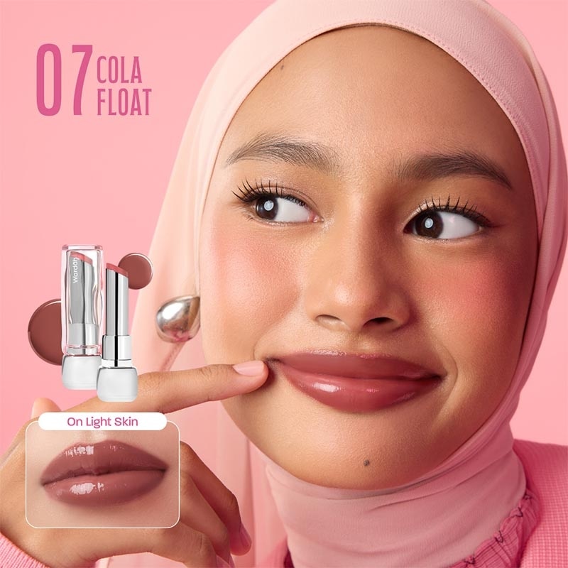 Wardah Glossicle Peptide Balm 07 Cola Float 3.2g