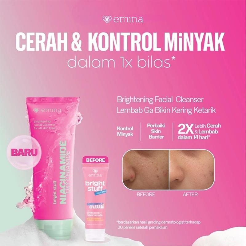 Emina Facial Wash Bright Stuff 100ml