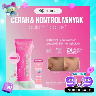 EMINA - Emina Bright Stuff Niacinamide Oxy Ceramide Brightening Facial Cleanser 100ml image