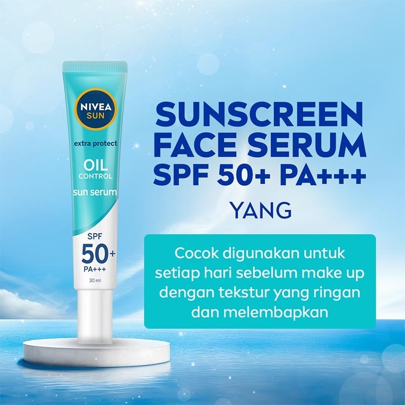 Nivea SUN Face Serum Extra Protect Oil Control SPF50+ PA+++ 30ml