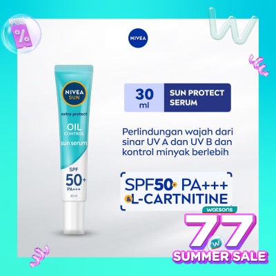 NIVEA Nivea SUN Face Serum Extra Protect Oil Control SPF50+ PA+++ 30ml