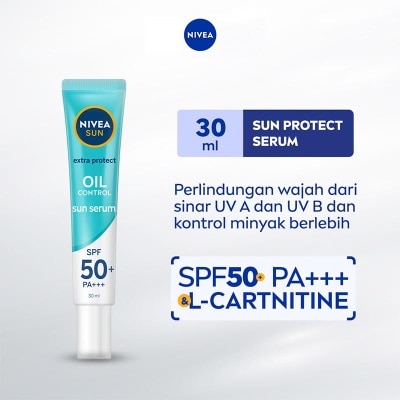 NIVEA Nivea SUN Face Serum Extra Protect Oil Control SPF50+ PA+++ 30ml