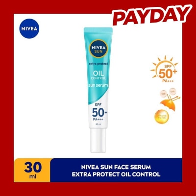 NIVEA Nivea SUN Face Serum Extra Protect Oil Control SPF50+ PA+++ 30ml