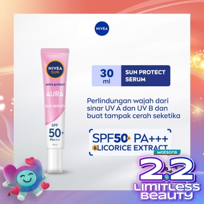 NIVEA Sun Protect &. White Instant Aura SPF50 + 30ml