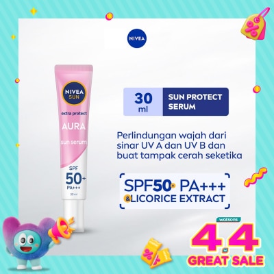 NIVEA - Nivea SUN Face Serum Extra Protect Aura SPF50+ PA+++ 30ml