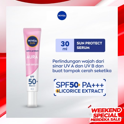 NIVEA Sun Protect &. White Instant Aura SPF50 + 30ml