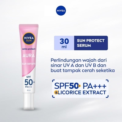 NIVEA Nivea SUN Face Serum Extra Protect Aura SPF50+ PA+++ 30ml