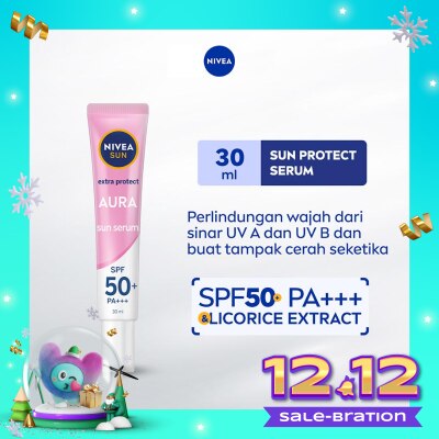 NIVEA Nivea SUN Face Serum Extra Protect Aura SPF50+ PA+++ 30ml