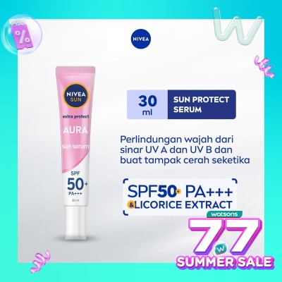 NIVEA Nivea SUN Face Serum Extra Protect Aura SPF50+ PA+++ 30ml