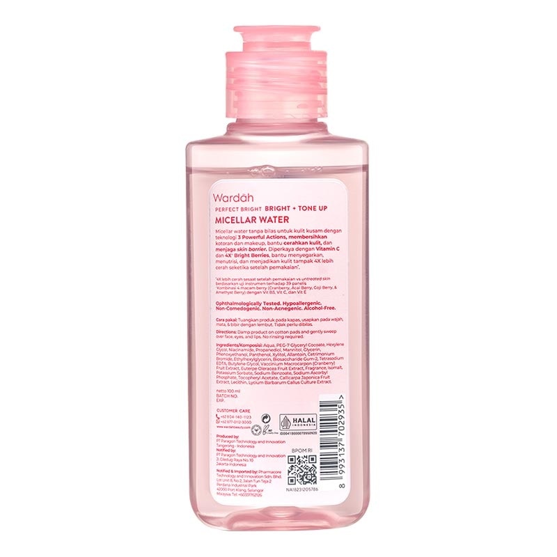 Perfect Bright Tone Up Micellar Water 100ml