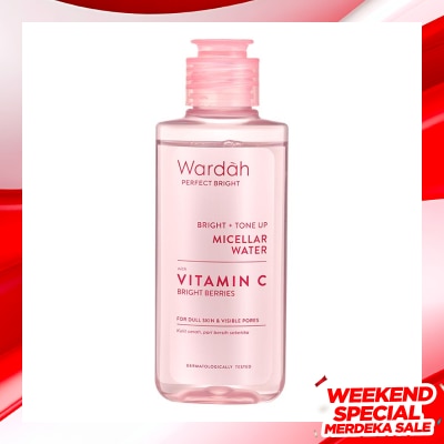WARDAH Wardah Perfect Bright Bright + Tone Up Micellar Water 100ml
