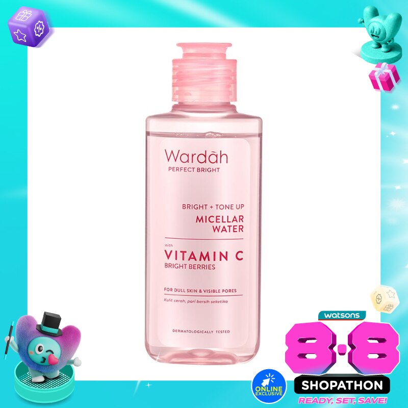 Wardah Perfect Bright Bright + Tone Up Micellar Water 100ml image
