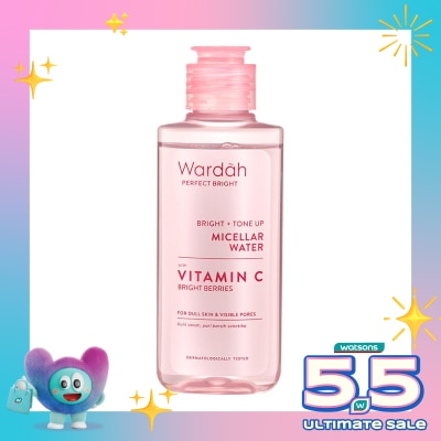 WARDAH - Wardah Perfect Bright Bright + Tone Up Micellar Water 100ml